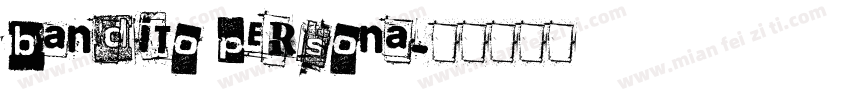 Bandito Persona字体转换